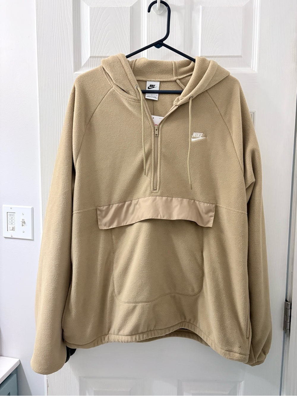 Nike Men’s Tan Half-Zip Therma-Fit Top